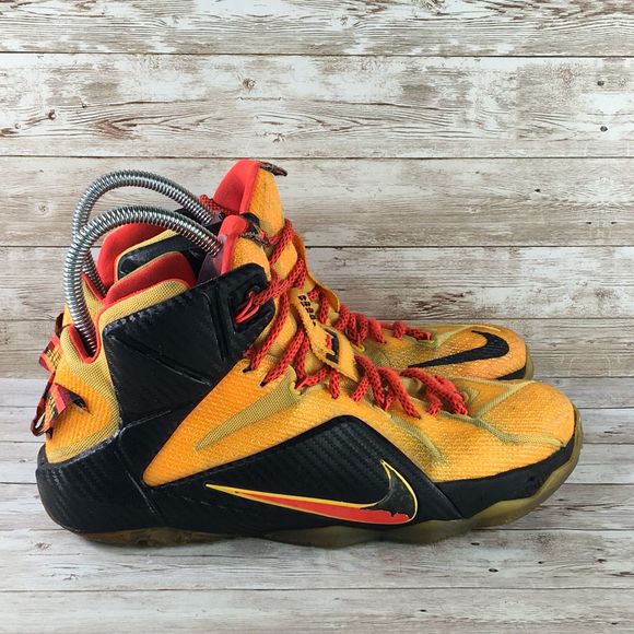 lebron 12 laser orange